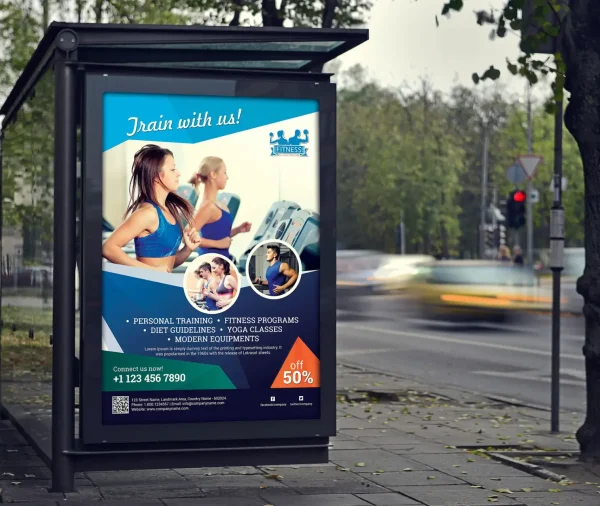 Fitness Flyer (PSD Download)